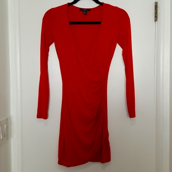 Forever 21 Dresses & Skirts - Forever 21 Long sleeved red dress